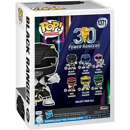 Фігурка Funko Pop! Power Rangers: Чорний рейнджер 9.6 см [72154] [118197] - мініатюра 4