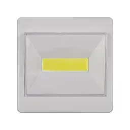 LED світильник магнітний зі скотчем, живлення від батарей ААА білий