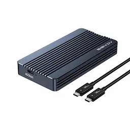 Зовнішній корпус Acasis TBU405Air для M.2 NVMe SSD, Thunderbolt 4/3/USB4, до 40 Гбіт/с (Сірий)