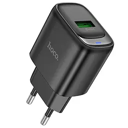 МЗП Hoco C140A Smart QC3.0 18W (1USB-A) Black