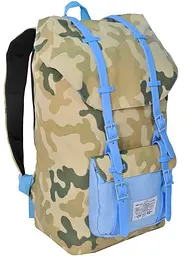 Рюкзак для ноутбука 15,6 Paso CM-192B 25л Камуфляж/блакитний - мініатюра 3
