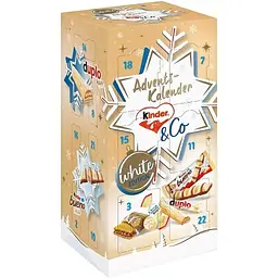 Адвент календар Kinder&Co Advents Kalender White Edition 263 г