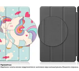 Чохол-книжка BeCover Smart Case для Lenovo Tab One / Tab K9 8.7" 2025 (TB305XU/FU) Unicorn (713750) - мініатюра 2