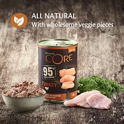 Консерви для собак Wellness CORE Single Protein Turkey with Kale з індичкою - мініатюра 2