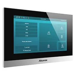 Відеодомофон 7” Akuvox C315N Silver SIP Android (87-00051) - мініатюра 2