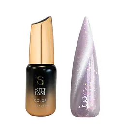 Гель-лак для нігтів Steffani Cat Eye Euphoria, 9 мл , 03 Ліловий