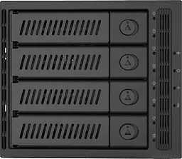 Бекплейн Chieftec CMR-3141SAS 3x5.25" -> 4x3.5" HDDs Hot-Swap Metal