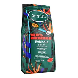 Кава в зернах Gemini Ethiopia Sidamo 250 г - мініатюра 2