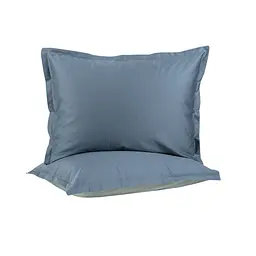 Наволочки з вушками сатин premium 300ТС Lotus Home - Florida денім 50x70+2,5 (2 од)