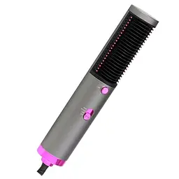 Фен-щітка для укладки волосся 2в1 HOT AIR BRUSH MX-484 стайлер для об'єму та випрямлення волосся