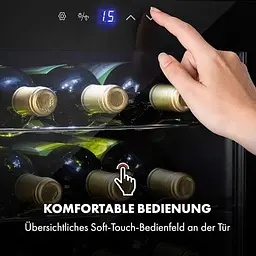 Винний холодильник Klarstein Shiraz 42л (10033622) - мініатюра 6
