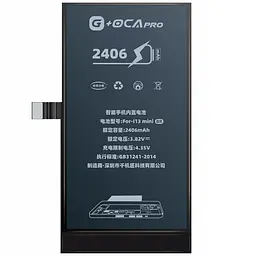 Акумулятор iPhone 13 mini A2660, 2406mAh, оригінал G+OCA PRo