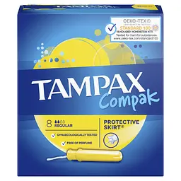 Тампони Tampax Compak Regular з аплікатором, 8 шт. - мініатюра 2