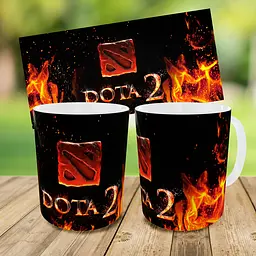 Набір: дитяча сумка-бананка+кружка Дота2 «Dota 2» 32х15см, бананка для хлопчика через плече на подарунок (00904) - мініатюра 3
