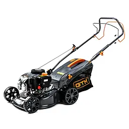 Газонокосарка бензинова самохідна GTM LM42-SP (42 см, 4 к.с., 2.9 кВт, 25-75 мм, 45 л, 24 кг) - мініатюра 3
