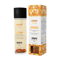 Масажна олія Exsens Amber Jojoba (гармонізує, з бурштином) 100мл, натуральна