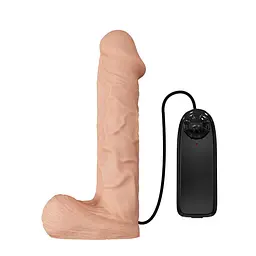 Страпон Baile Ultra Passionate Harness 10.2", 26 см (тілесний) - мініатюра 2