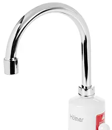 Водонагрівач проточний Holmer HHW-303SH 3000 W механічне керування IPX4 White - мініатюра 2