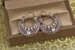 Сережки коромисла Xuping Jewelry Нана 2,9 см сріблясті