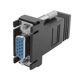 Перехідник VGA 15F -> RJ45 F (CAT5, CAT6)