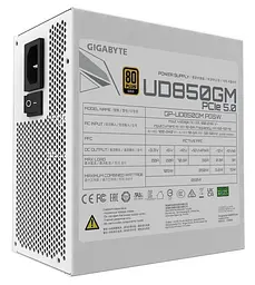 Блок живлення GIGABYTE UD850GM PG5W 850W 80+ Gold (UD850GM PG5W) White Б/в