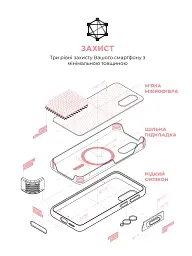 Чехол ArmorStandart ICON2 MagCase для Samsung S25 Edge 5G Chalk Pink - миниатюра 6