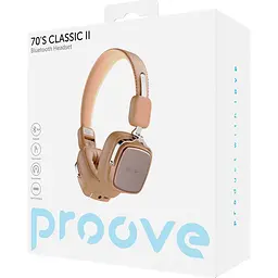 Навушники Proove 70's Classic II Beige (HPCL20010007) [104442] - мініатюра 3