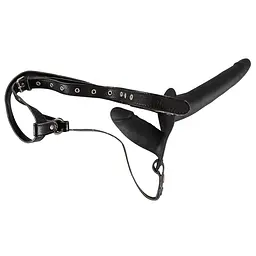 Подвійний страпон Double Strap On, 15 см