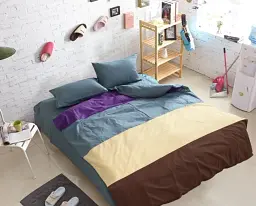 Комплект постільної білизни Tag Tekstil Color mix CM-R06 Двоспальний