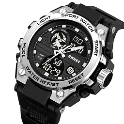 Чоловічий наручний годинник 2360BKSI Black-Silver Skmei acs0029964 - мініатюра 3
