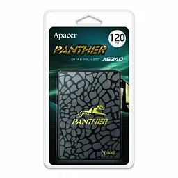 SSD диск Apacer AS340 120GB 2.5" 7mm SATAIII Standard Black / Gray - мініатюра 4