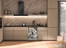 Посудомийна машина Whirlpool вбудовувана, 14 комплектів A+++, 60 см, дисплей, білий - мініатюра 2