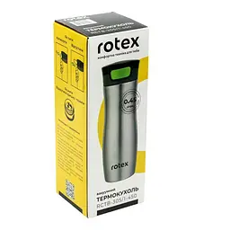 Термокружка Rotex RСTB-305/1-450 450 мл серая - миниатюра 2
