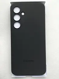 Оригінальний силіконовий чохол Samsung Silicone Case для Samsung Galaxy S24 FE Black (EF-PS721CBEGWW) - мініатюра 9