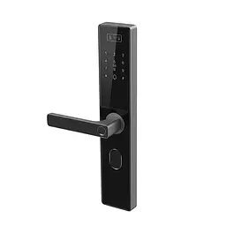 Замок біометричний автономний Trinix TRL-8808WFV Black L/R з WiFi, розпізнаванням облич, зчитувачем відбитків пальців і карт Mifare (65-00090) - мініатюра 2
