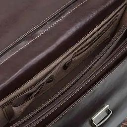 Чоловічий діловий портфель Tony Perotti 8009/42 moro (90378) Коричневий - мініатюра 4