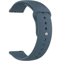 Ремінець DK CDK для Samsung Watch6 (R930 / R935) 40мм 20мм Silicone Sport Band (011908) (azure blue)