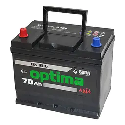 Автомобільний акумулятор Optima Asia 6СТ-70 (+/-) 12В 70Ач 630А - мініатюра 3