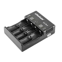 Зарядний пристрій для акумуляторів Liitokala 4 Slots, LED, Li-ion/Ni-MH/Ni-Cd/AA/ААA/AAAA/С (Lii-PL4) - мініатюра 2