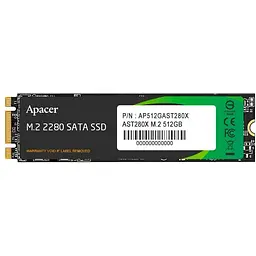 Накопичувач SSD M.2 2280 512GB Apacer (AP512GAST280X)
