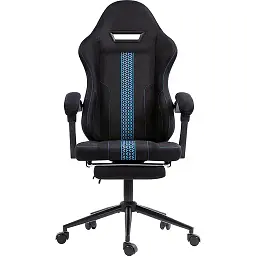 Геймерське крісло GT Racer X-2331 Fabric Black/Blue - мініатюра 2