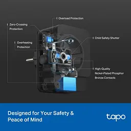 TP-Link Розумна розетка компактна Tapo P410M N300 BT 16A, Зовнішня, IP54 - мініатюра 9
