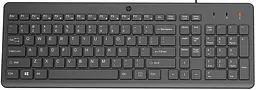 Клавіатура мембранна 150, 104key, USB-A, EN/RU, чорний HP teh0013844