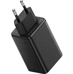 Мережевий зарядний пристрій Baseus Baseus GaN6 Pro Fast Charger 2C+2U 65W EU Cluster Чорний - мініатюра 3