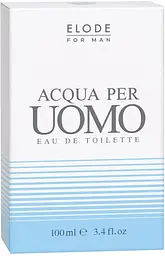 Туалетна вода для чоловіків Elode Acqua Per Uomo, 100 мл - мініатюра 3