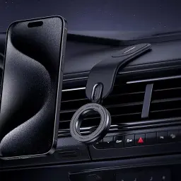 Автомобільний тримач холдер Baseus C02 Go Series Magnetic Car Phone Mount C40165500111-00 Black - мініатюра 4