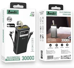 Повербанк Avantis A388 30000 mAh Black - мініатюра 3