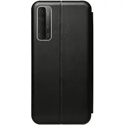 Чохол-накладка Toto Book Rounded Leather Case HuAwei P Smart 2021 Black - мініатюра 2
