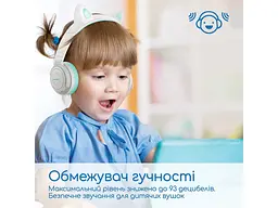 Навушники з мікрофоном Promate Panda Aqua (panda.aqua) - мініатюра 3