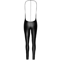 Комбінезон Noir Handmade F306 Mirage catsuit With jewelry rhinestOne chain adorning The back - M - мініатюра 6